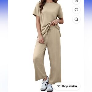 NWT PINSPARK Women's Green Lounge Set